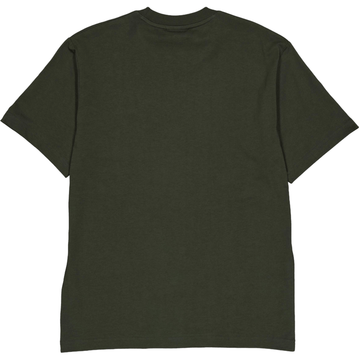 T-shirt mi-épais L7a Vert kaki foncé