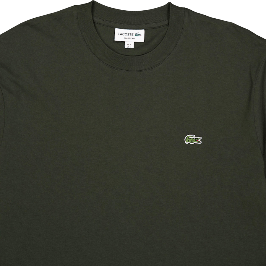 T-shirt mi-épais L7a Vert kaki foncé