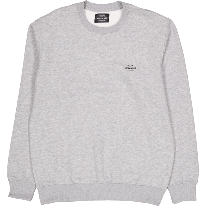 Felpa Standard Crew Logo 14 Grigio Melange