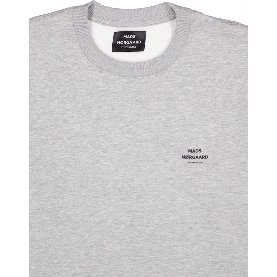 Felpa Standard Crew Logo 14 Grigio Melange