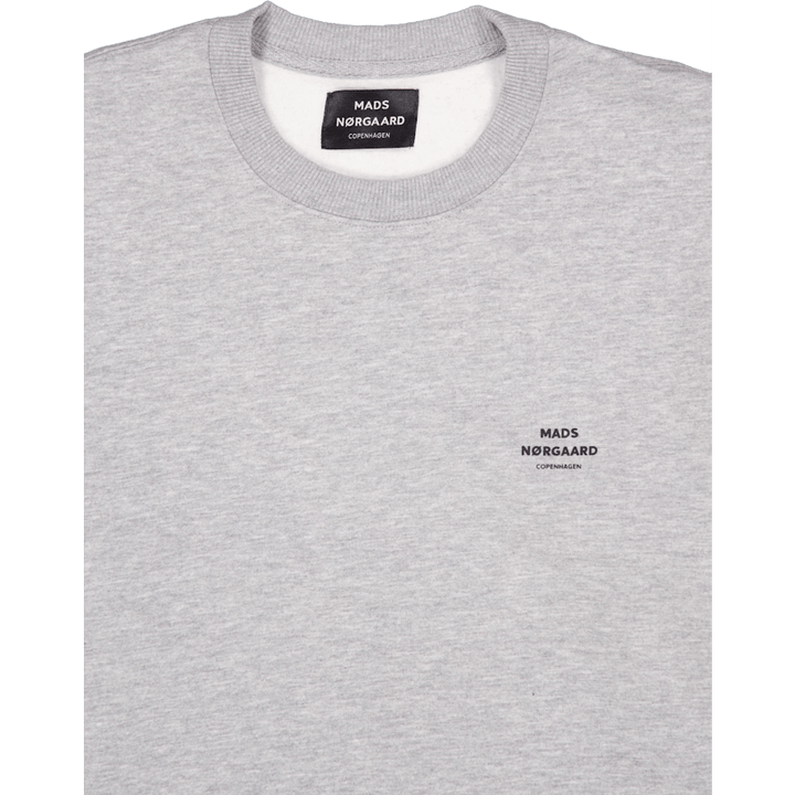 Felpa Standard Crew Logo 14 Grigio Melange