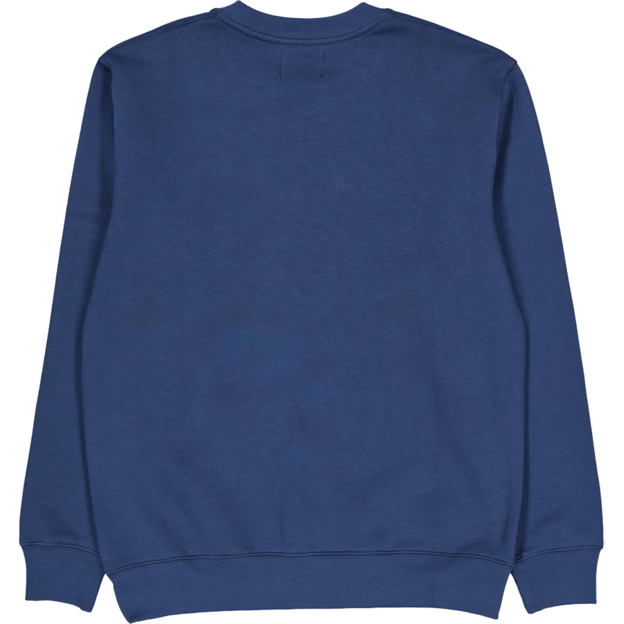 Felpa Standard Crew Logo 8045 Midnight Navy