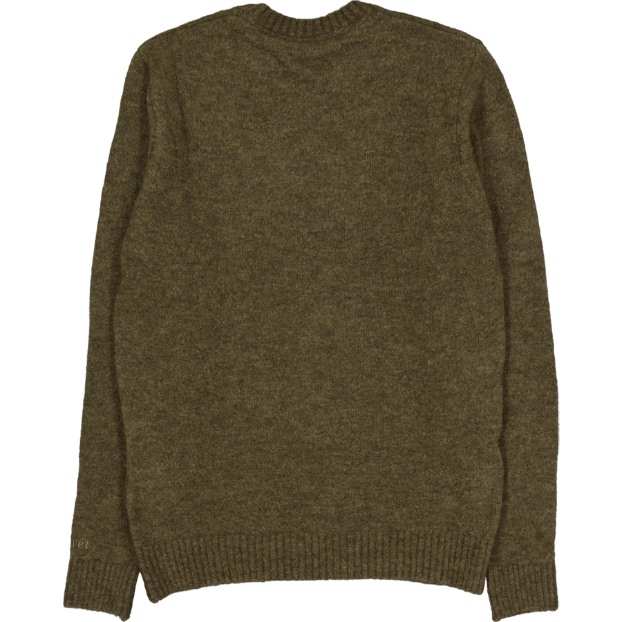 Alpska pletenina Dark Moss