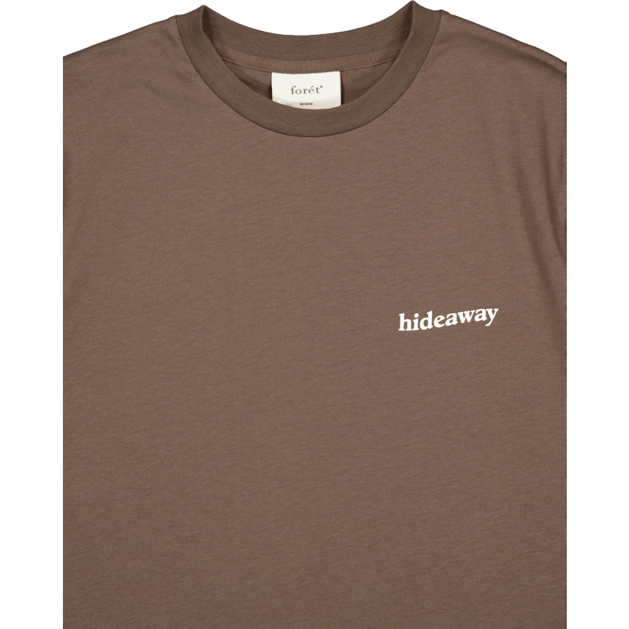 Hideaway T-särk Cold Brown/pilvine