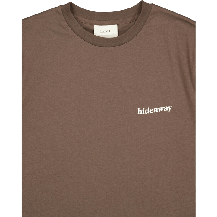 Hideaway T-särk Cold Brown/pilvine
