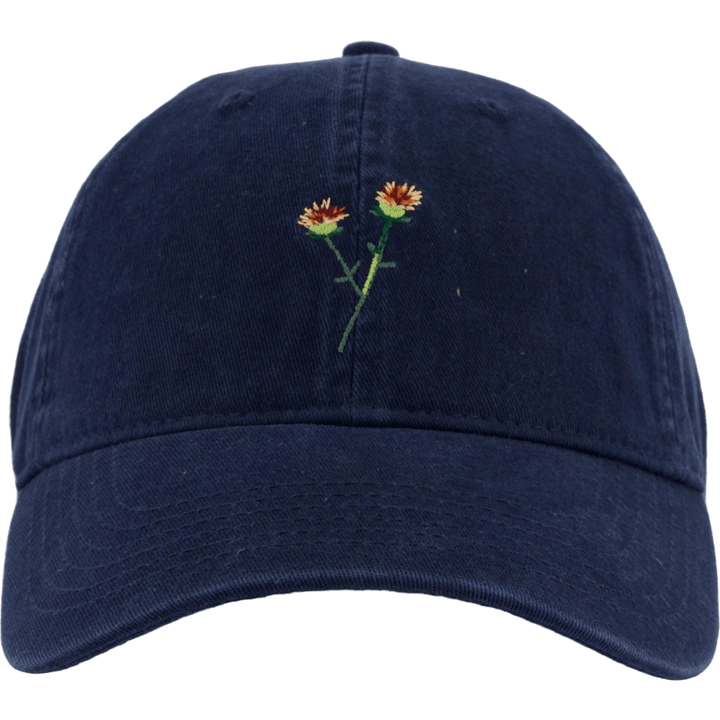 Flower Washed keps marin