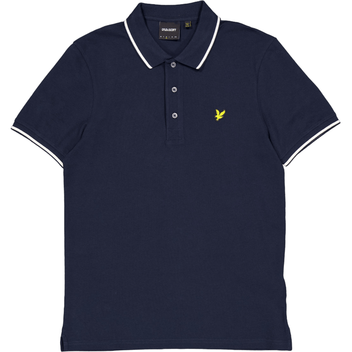 Tipped Polo Shirt X295 Dark Navy/ Chalk