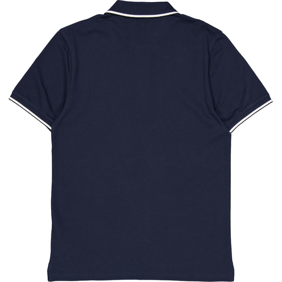 Tipped Polo Shirt X295 Dark Navy/ Chalk