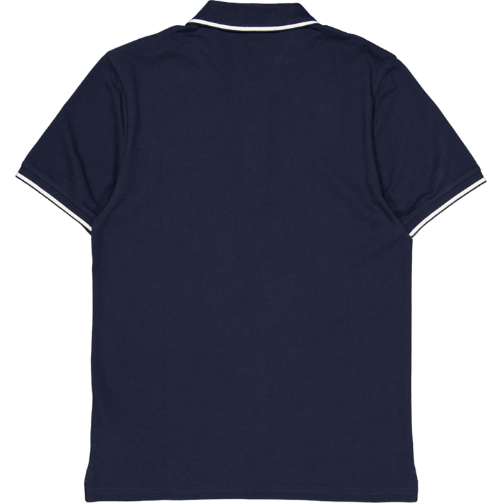 Tipped Polo Shirt X295 Dark Navy/ Chalk