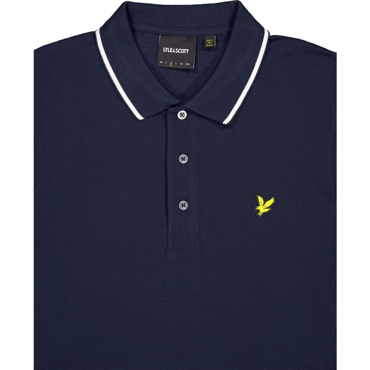 Tipped Polo Shirt X295 Dark Navy/ Chalk