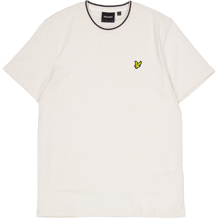 Tipped T-shirt X296 Chalk/ Gunmetal