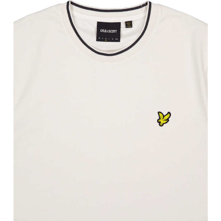 Tipped T-shirt X296 Chalk/ Gunmetal