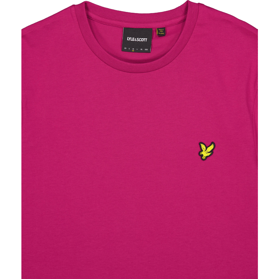 Plain T-shirt X237 Rich Burgundy