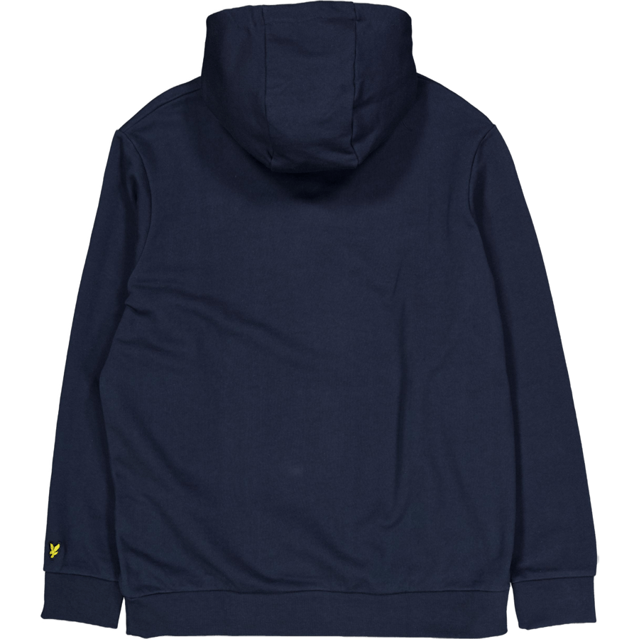 Mikina s vyšívanou kapucí Loopback Z271 Dark Navy