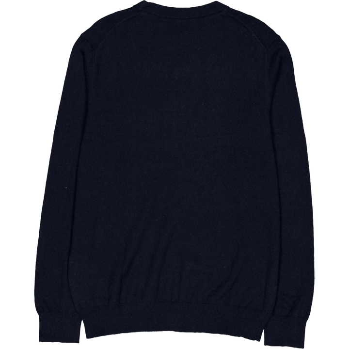 Cotton Merino Crew Neck Jumper Z271 Dark Navy