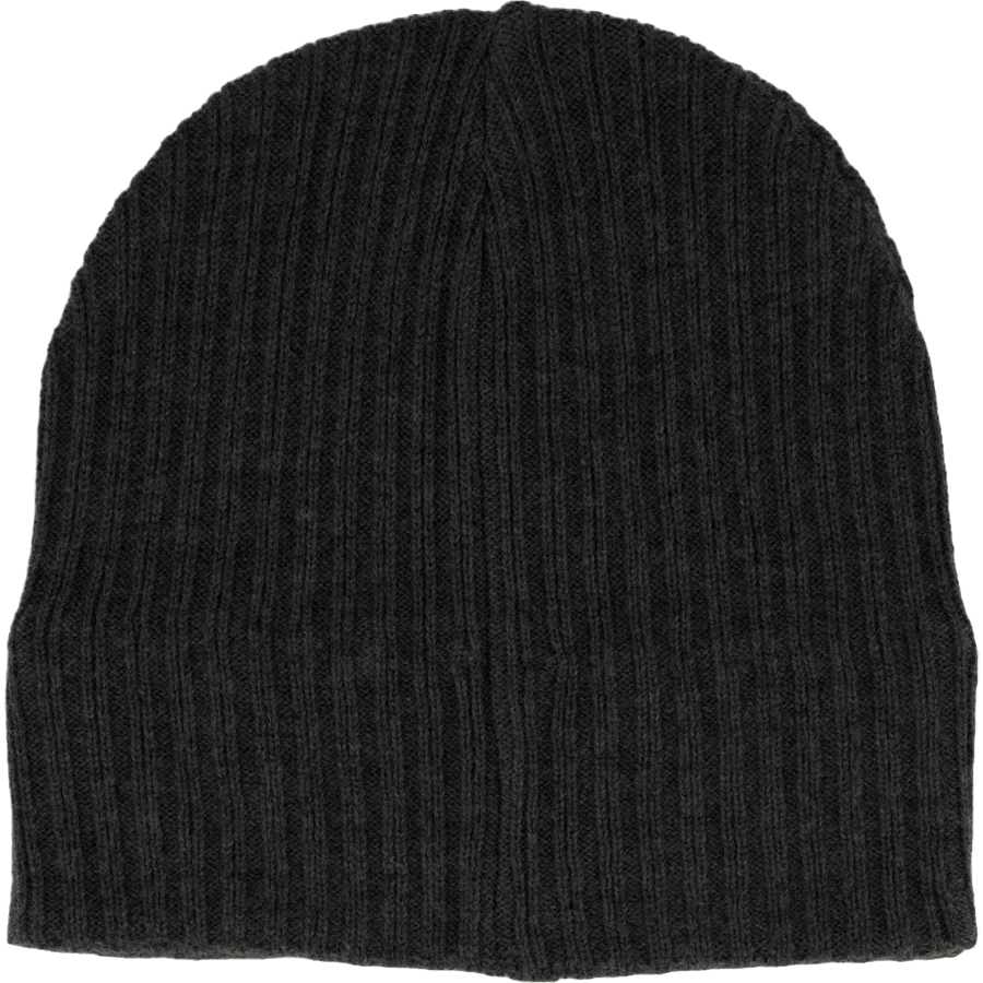Berretto a coste lavorato a maglia T28 Mid Grey Marl