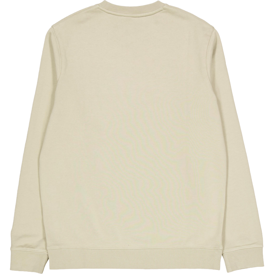 Embroidered Crew Neck Sweatshi X428 Dried Sage/ Cove