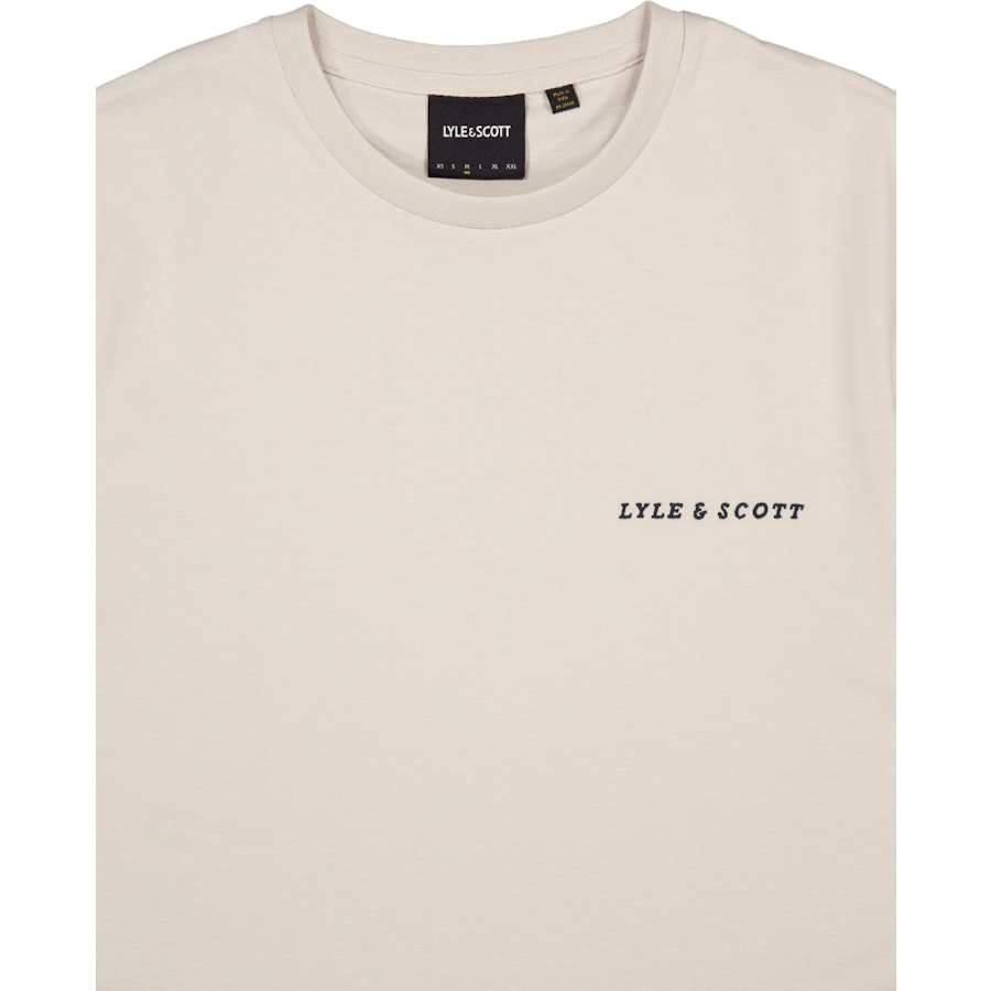 Embroidered T-shirt X239 Cove/ Dark Navy