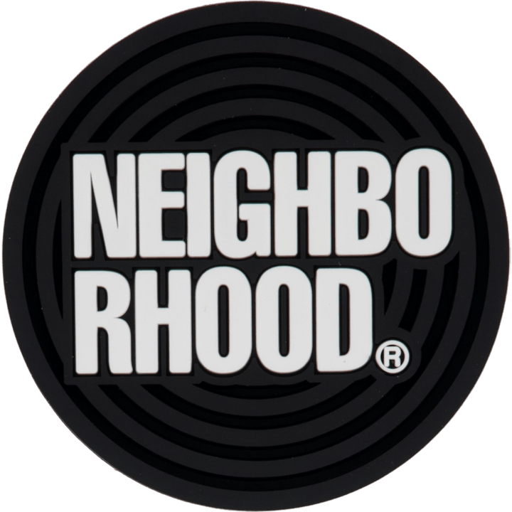 Logo Coaster Black/white