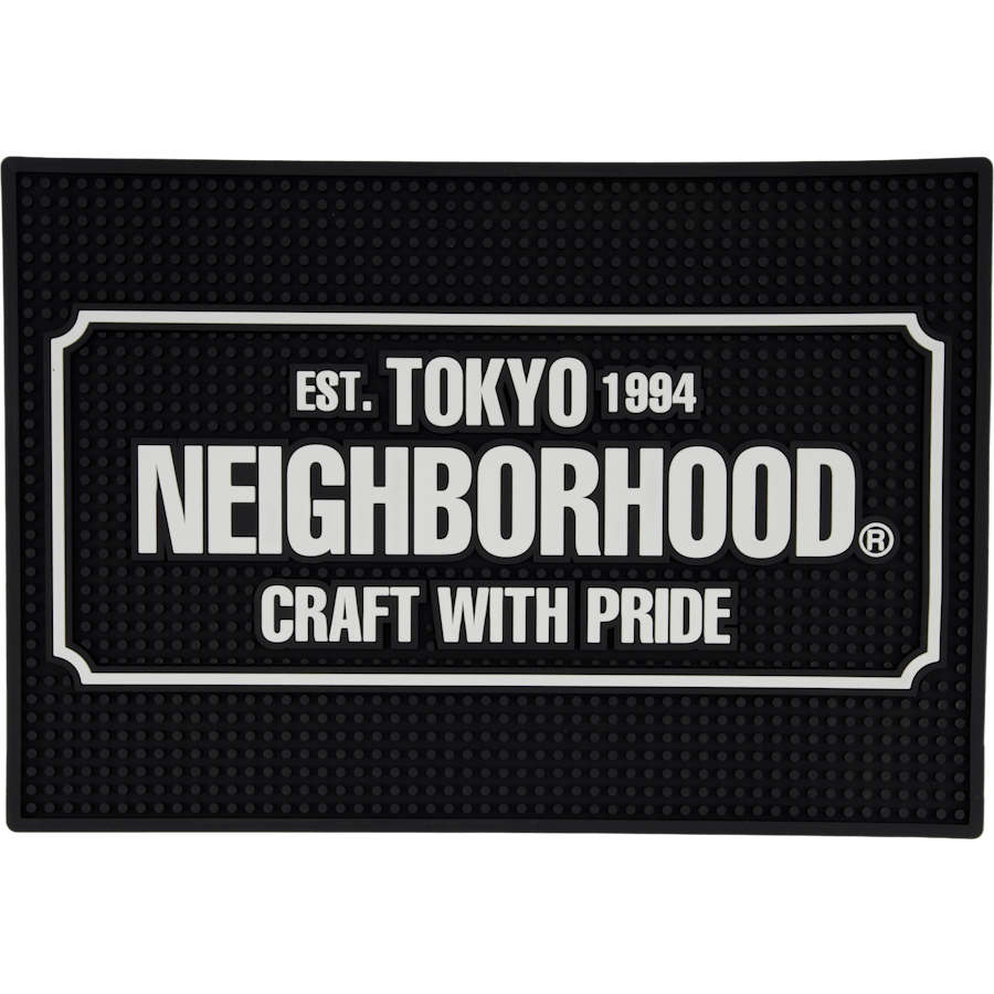 Logo Bar Mat Black