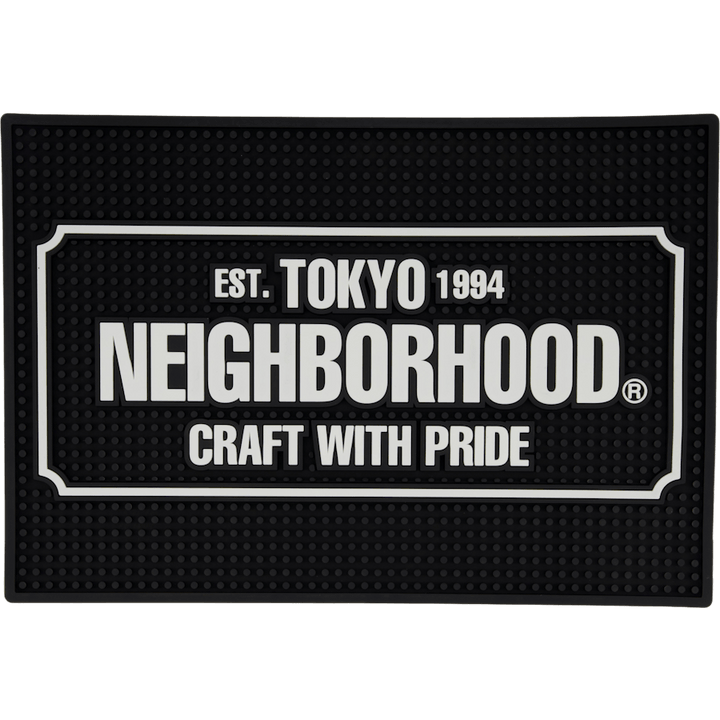 Logo Bar Mat Black