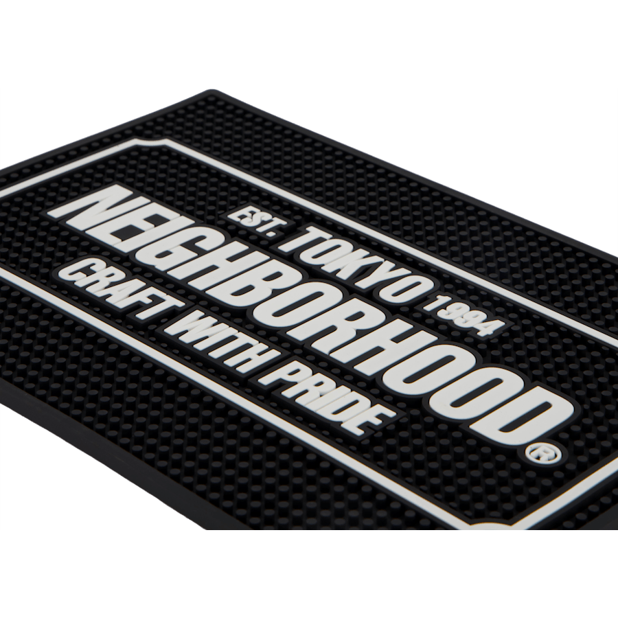 Logo Bar Mat Black