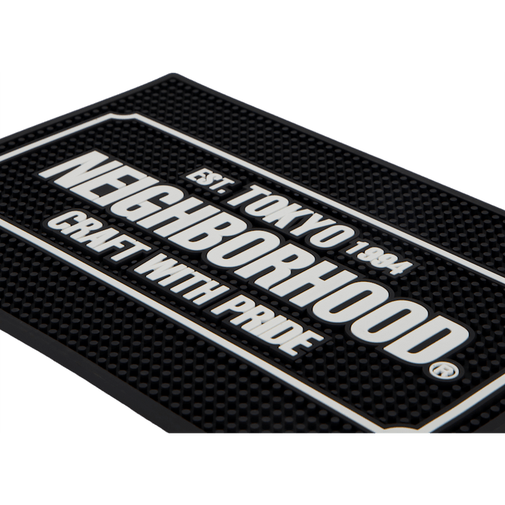 Logo Bar Mat Black