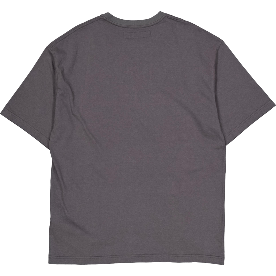 Design Crewneck Ss Charcoal
