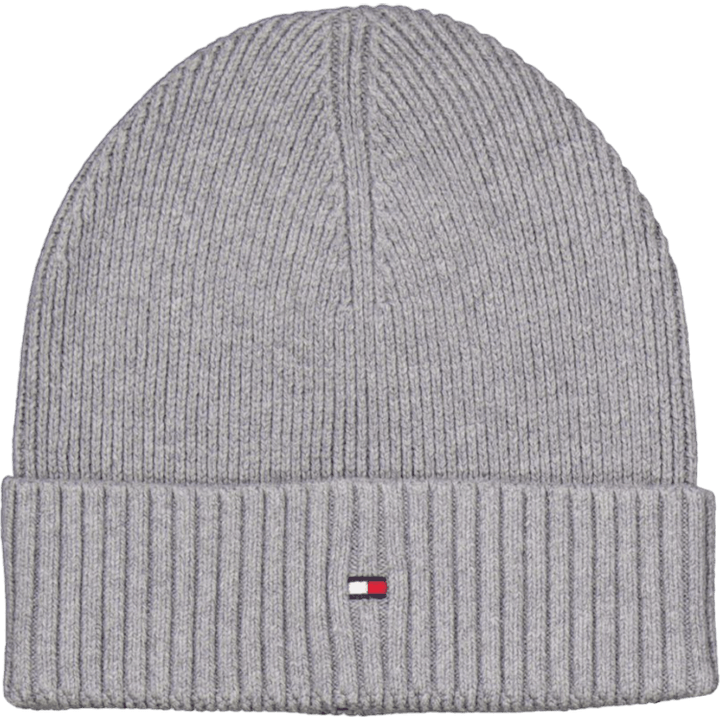 Th Flag Bonnet en coton pima gris