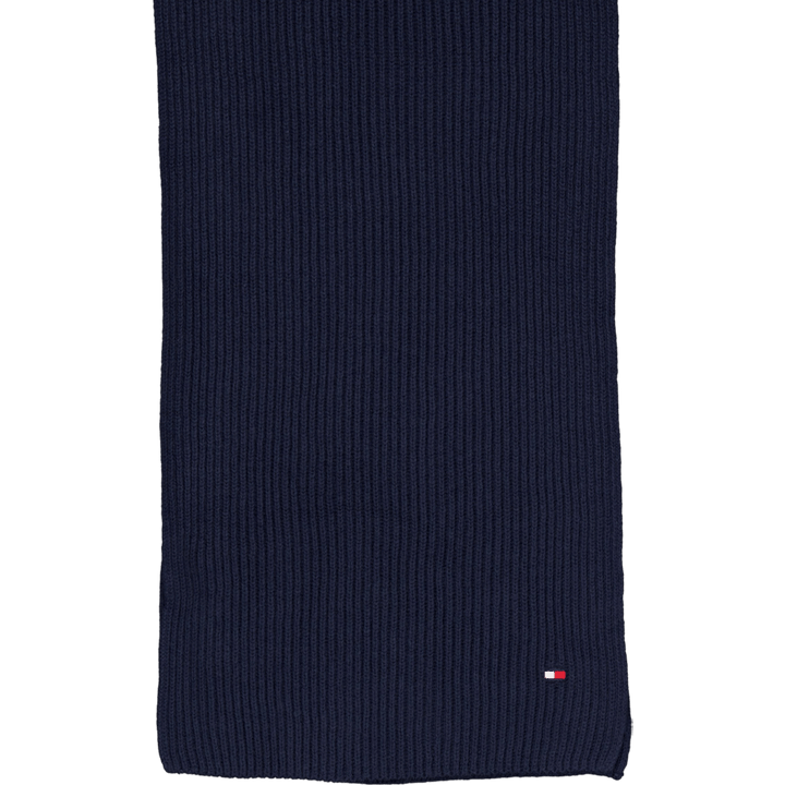 Sciarpa Th Flag in cotone Pima Cash Blu