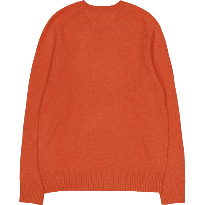 Lambswool Crew Neck Orange