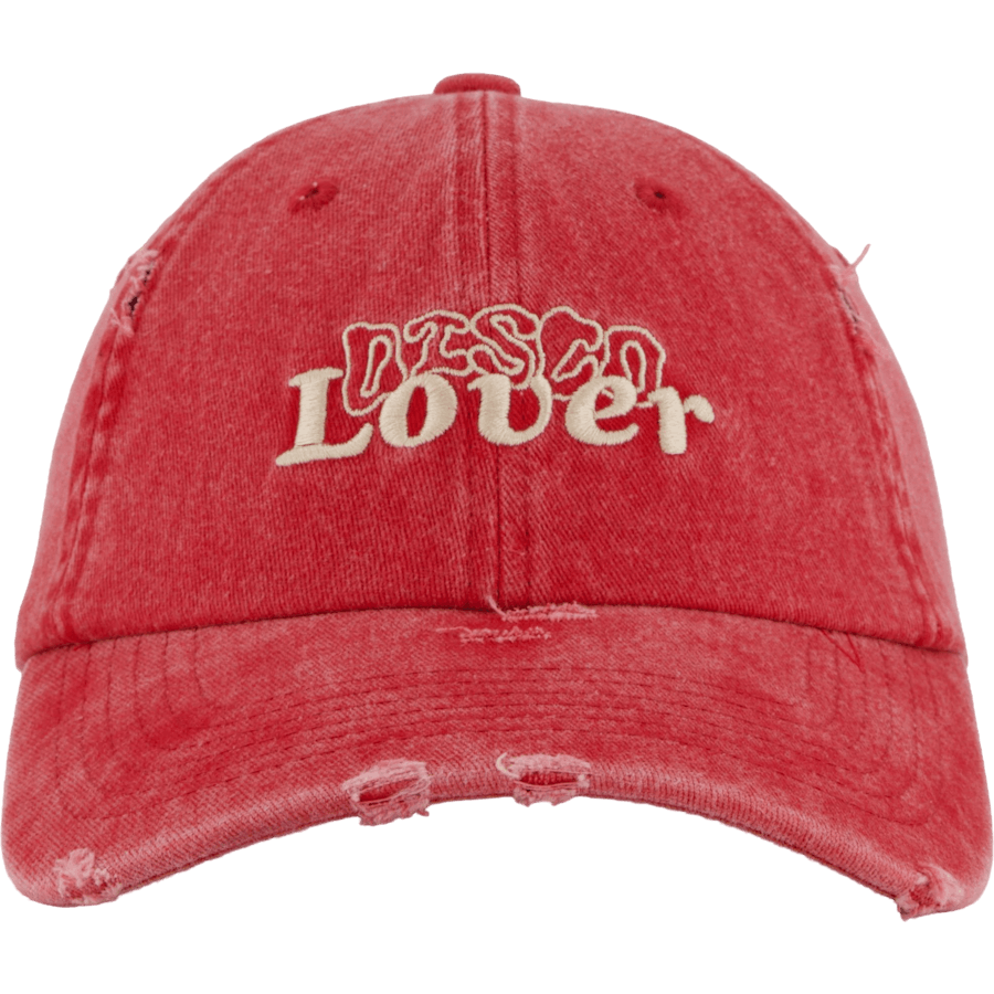 Disco Lover Gewaschenes Rot