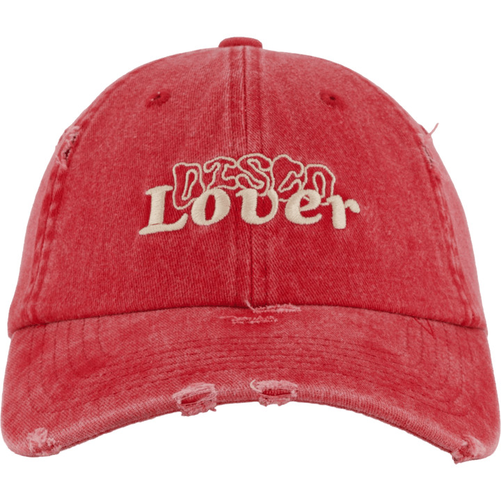 Disco Lover Gewaschenes Rot