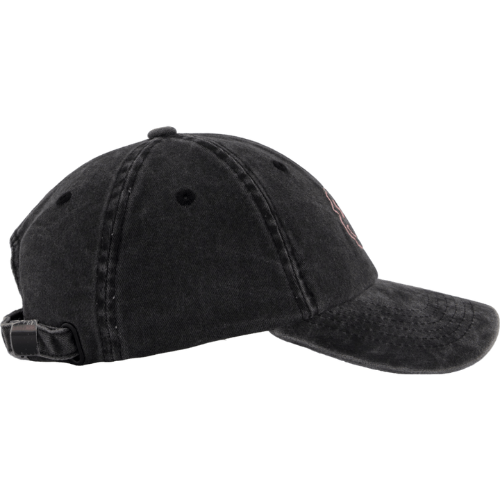 Smiley Washed Black
