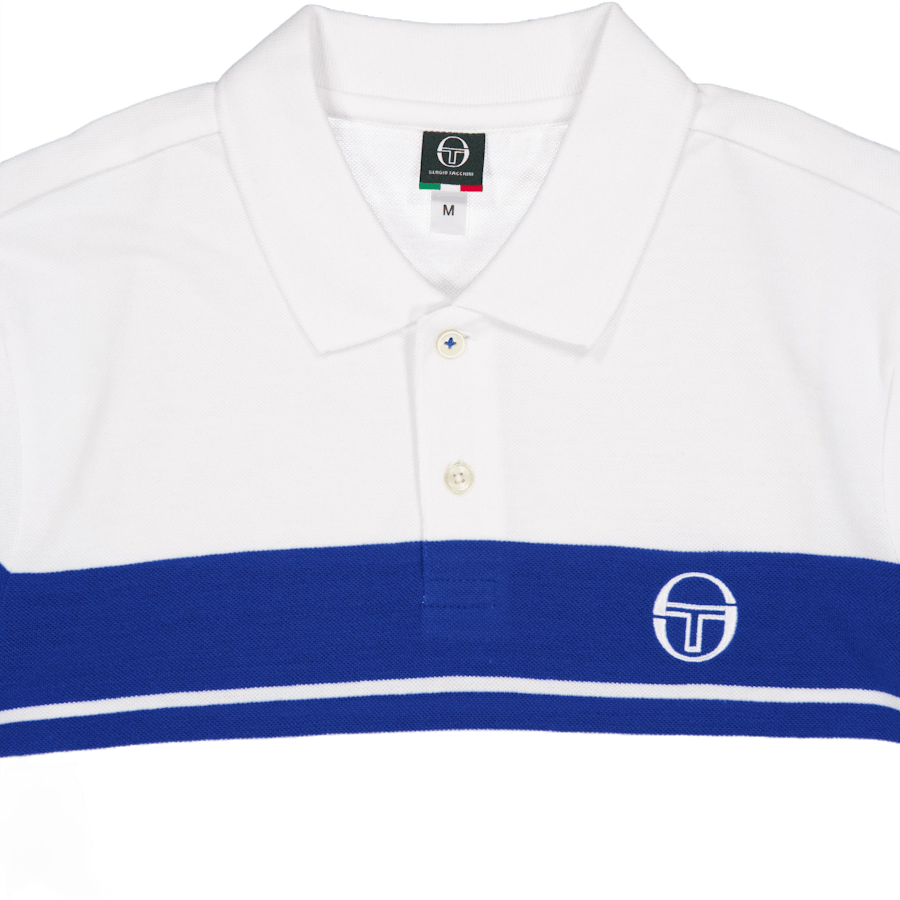Young Line Polo White