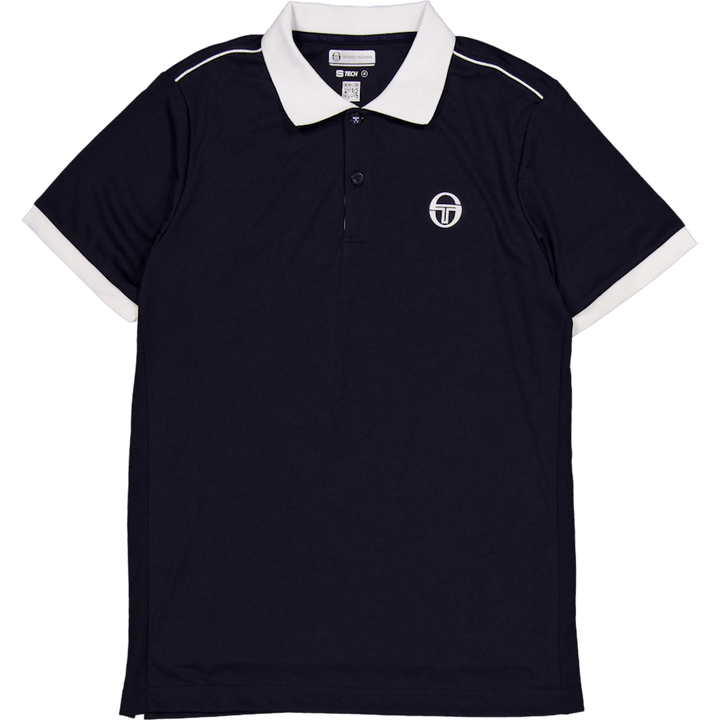 Club Tech Polo Navy/white