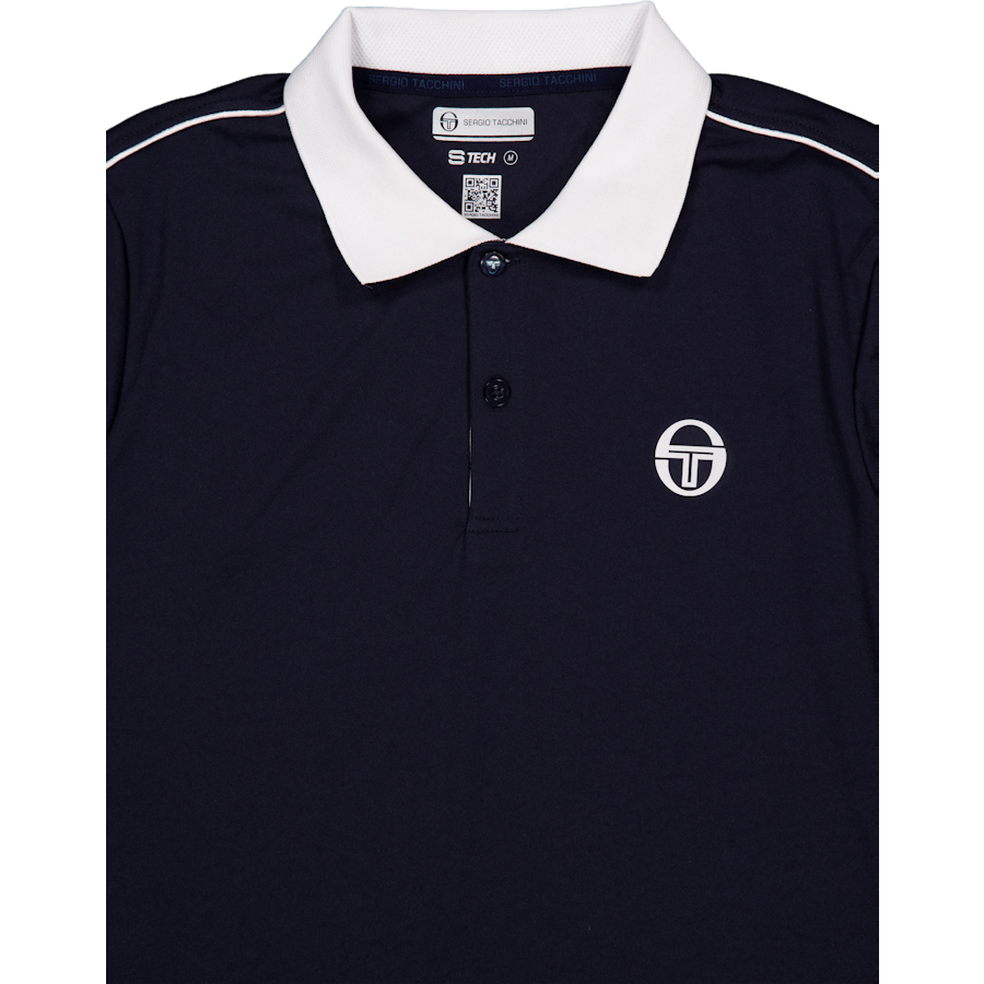 Club Tech Polo Navy/white