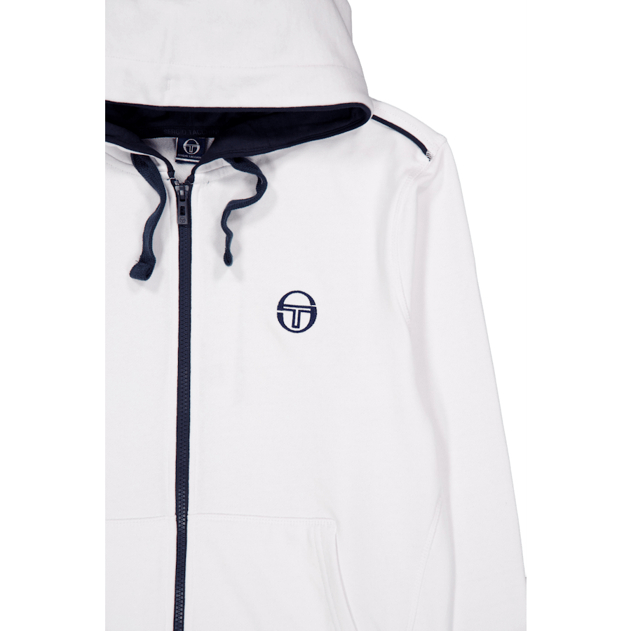 New Elbow Sweater White/navy