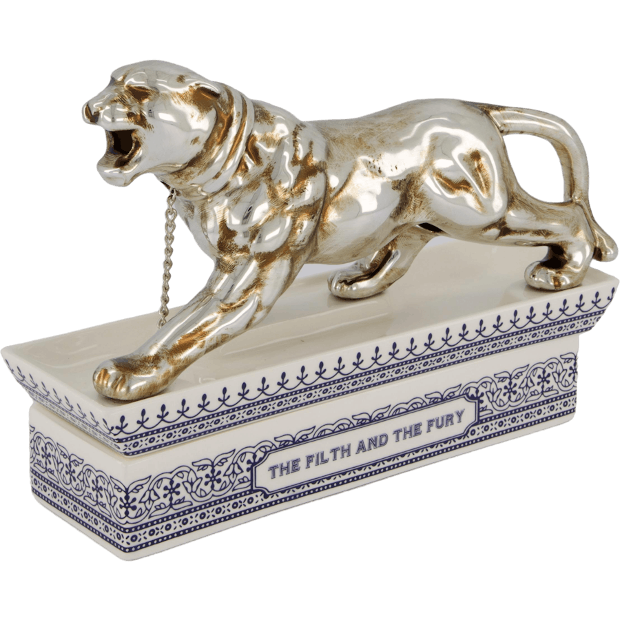 Panther Incense Chamber Silver