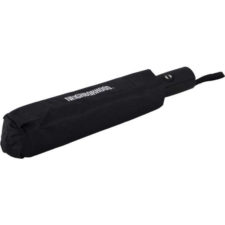 Tigerprint Folding Umbrella Black