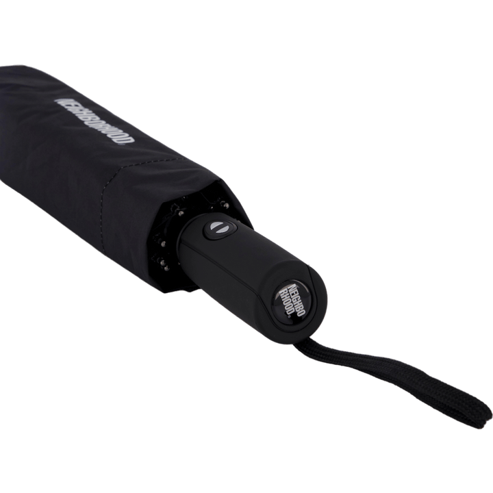 Tigerprint Folding Umbrella Black