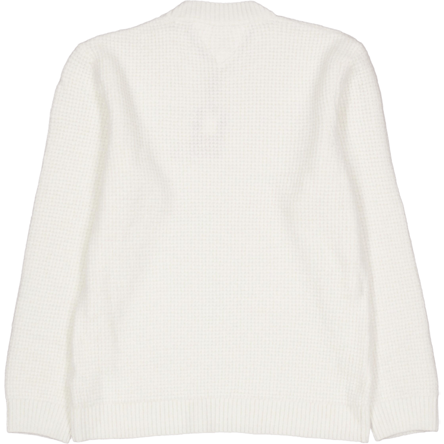 Tjm Reg Waffle Sweater