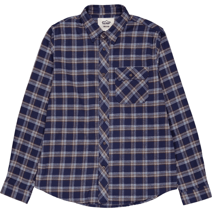 Beaver Creek Shirt Navy Blue Check