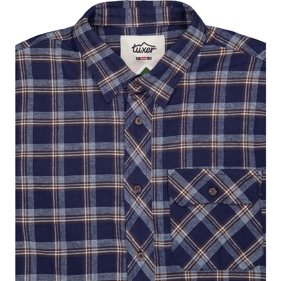 Beaver Creek Shirt Navy Blue Check