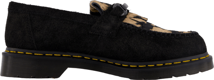 Adrian Snaffle Hair-on Loafer Black Beige