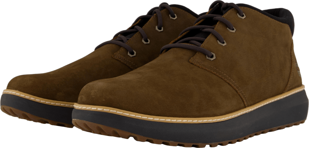 Mid Lace Up Chukka Boot Dk Brn Nubuck