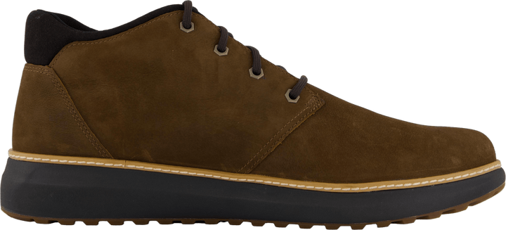 Mid Lace Up Chukka Boot Dk Brn Nubuck