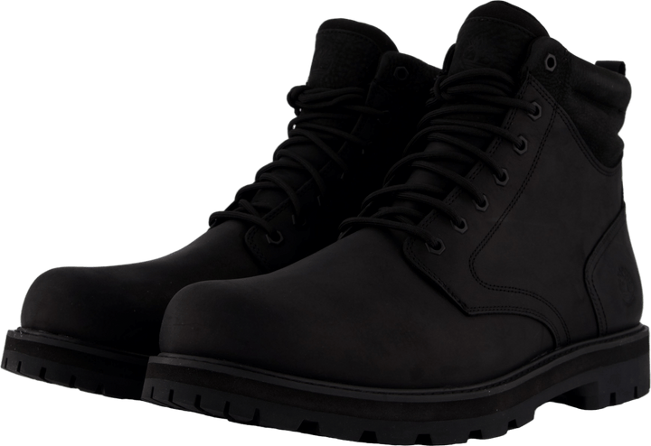 Mid Lace Up Waterproof Boot Blk Full Grain