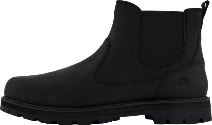 Mid Chelsea Boot Blk Full Grain