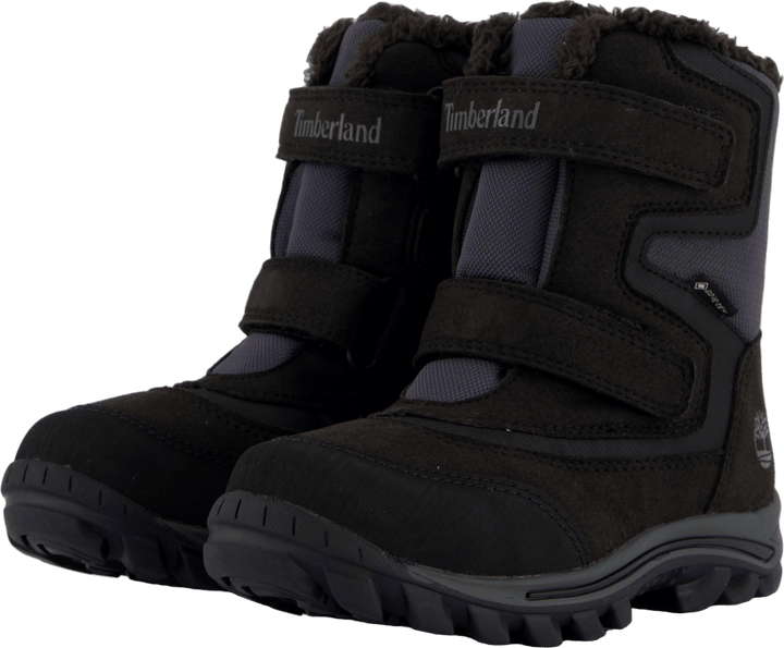 Mid Hook & Loop Gtx Snow Boot Jet Black